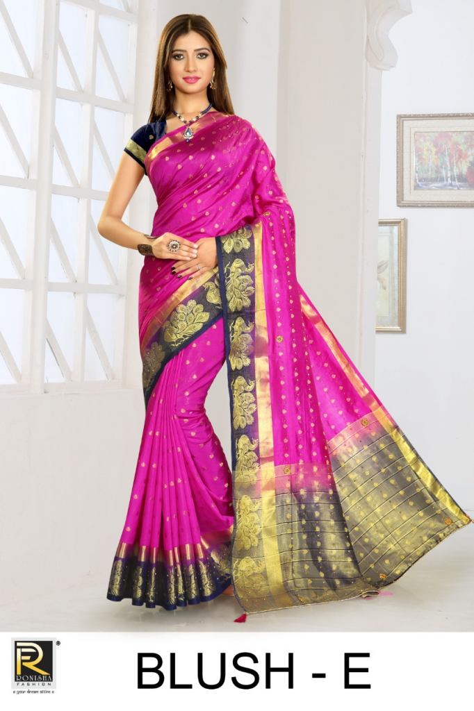 Ranjna Presents Blush Festive Wear Sarees Collection