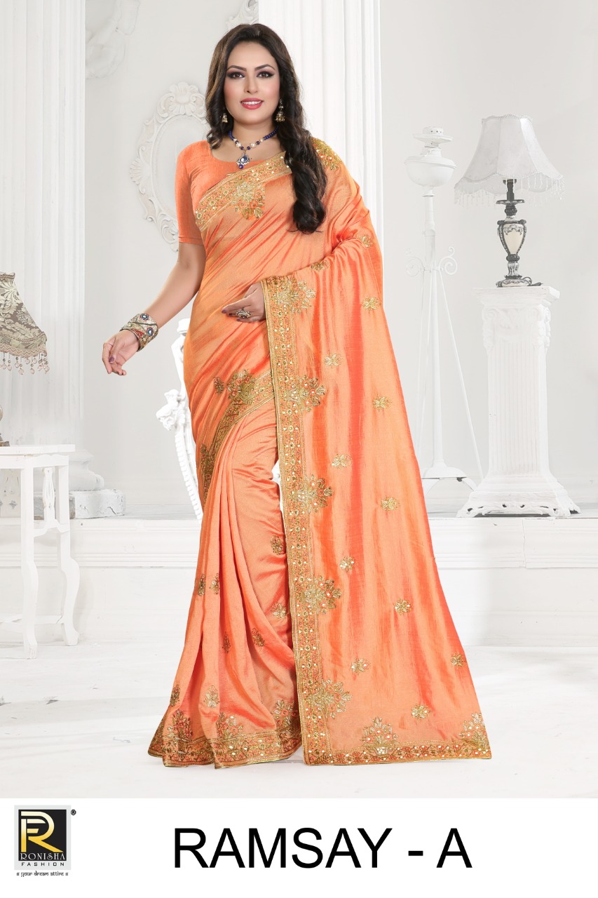 Ranjna Presents  Ramsay Designer Saree Collection