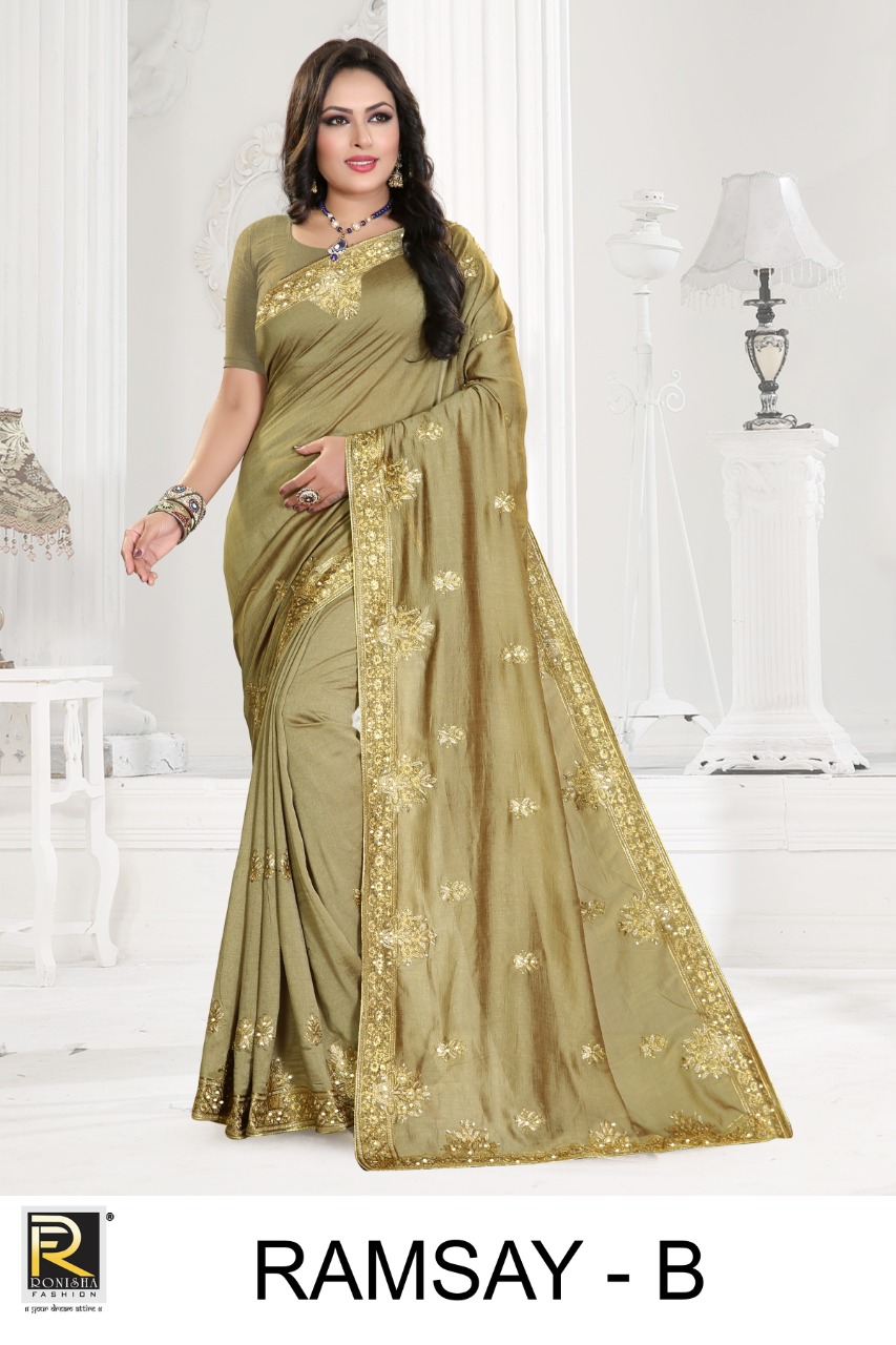 Ranjna Presents  Ramsay Designer Saree Collection