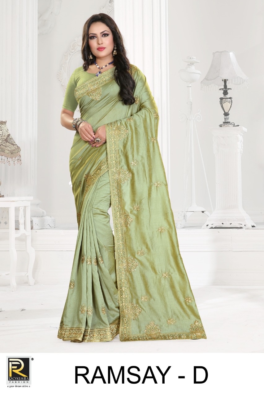 Ranjna Presents  Ramsay Designer Saree Collection
