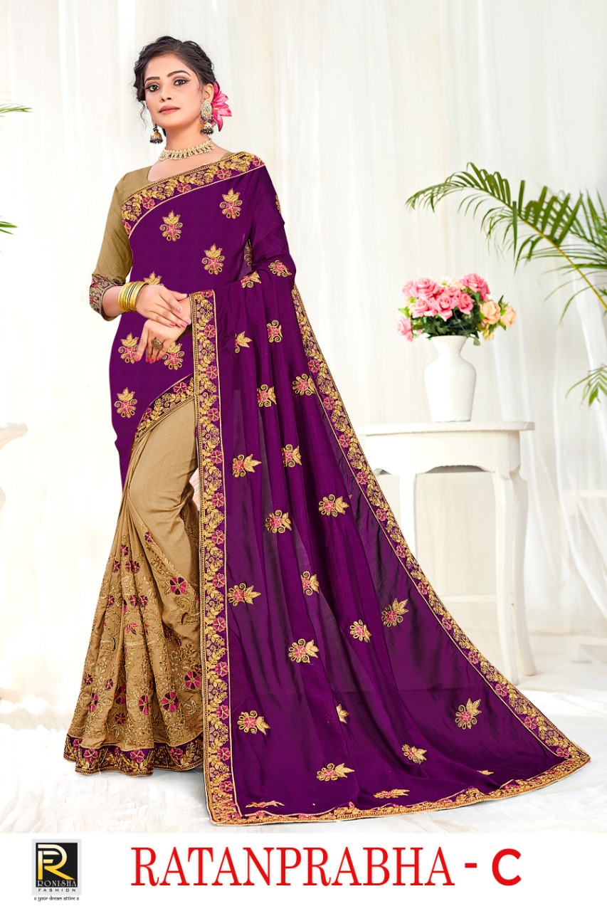 Ranjna Presents Ratanprabha Festive Wear Sarees Collection