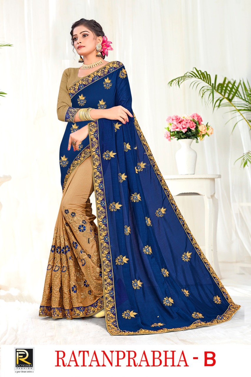 Ranjna Presents Ratanprabha Festive Wear Sarees Collection