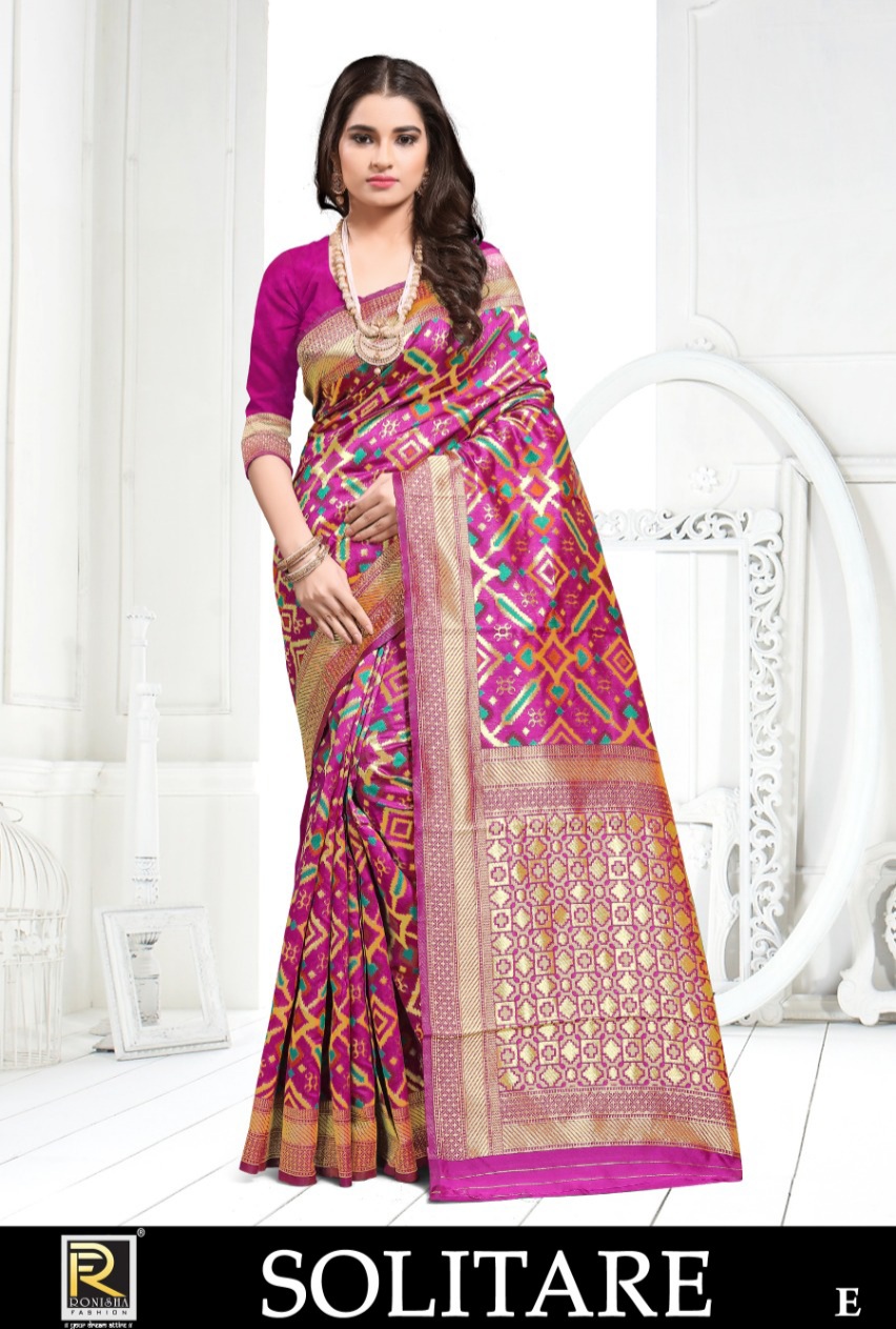 Ranjna   Presents  Solitare  Running Wear Saree Collection