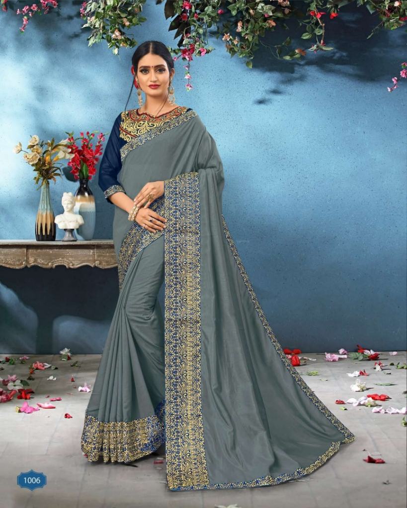 Ranjna Presents Flory Festive Wear Saree Collection