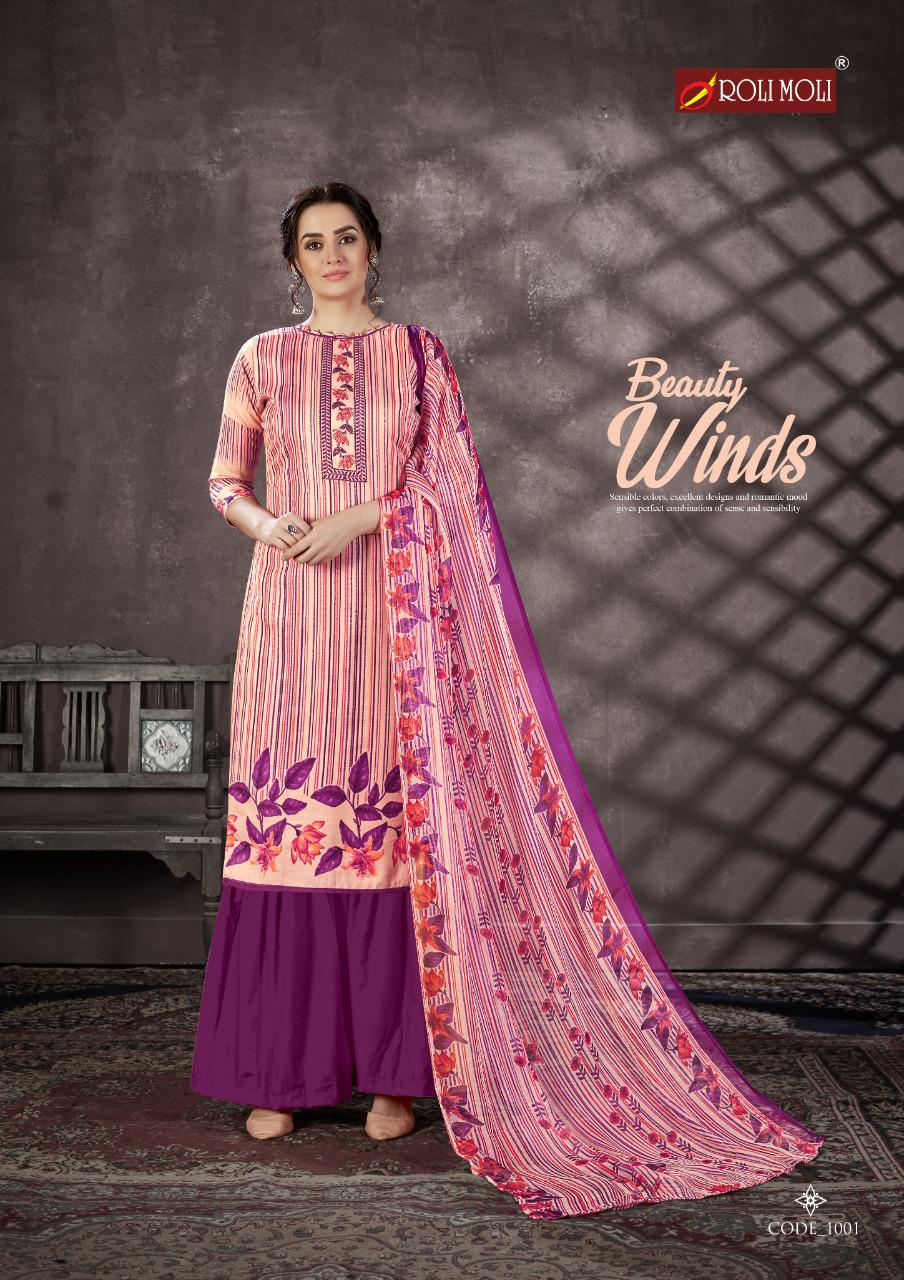 Roli Moli  Presents  Mallika   Vol 5 Designer Dress Material