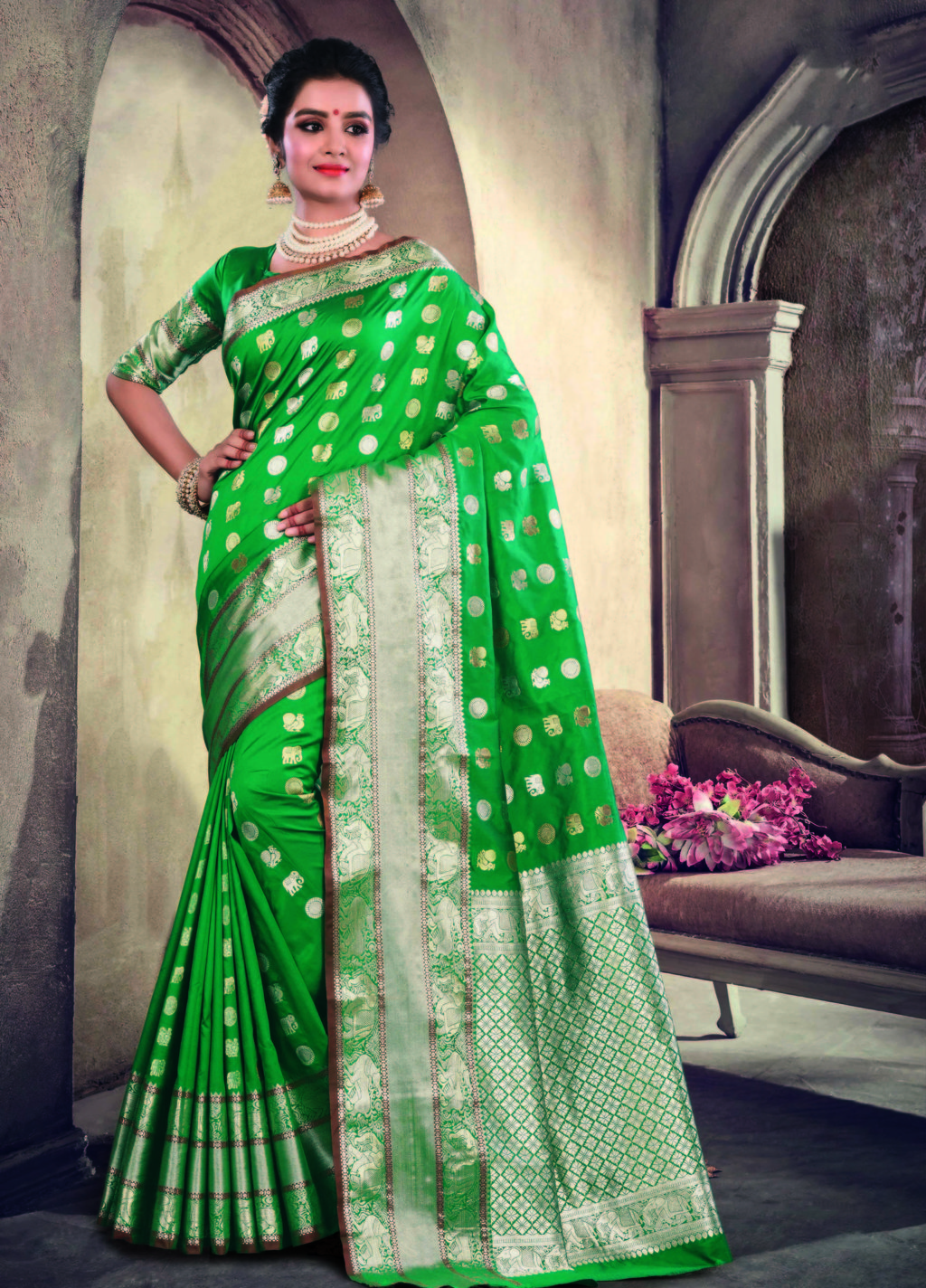 Sangam Presents Kadambari Silk Soft Silk Sarees