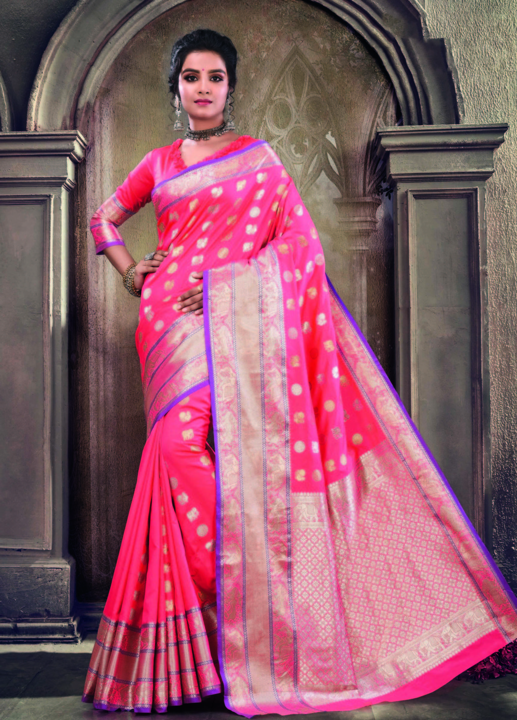 Sangam Presents Kadambari Silk Soft Silk Sarees