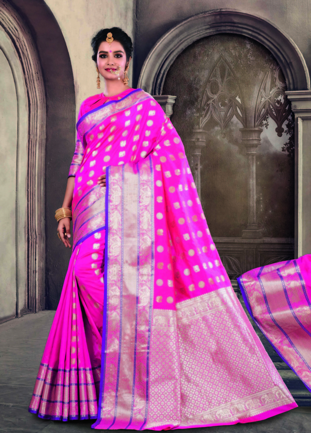 Sangam Presents Kadambari Silk Soft Silk Sarees