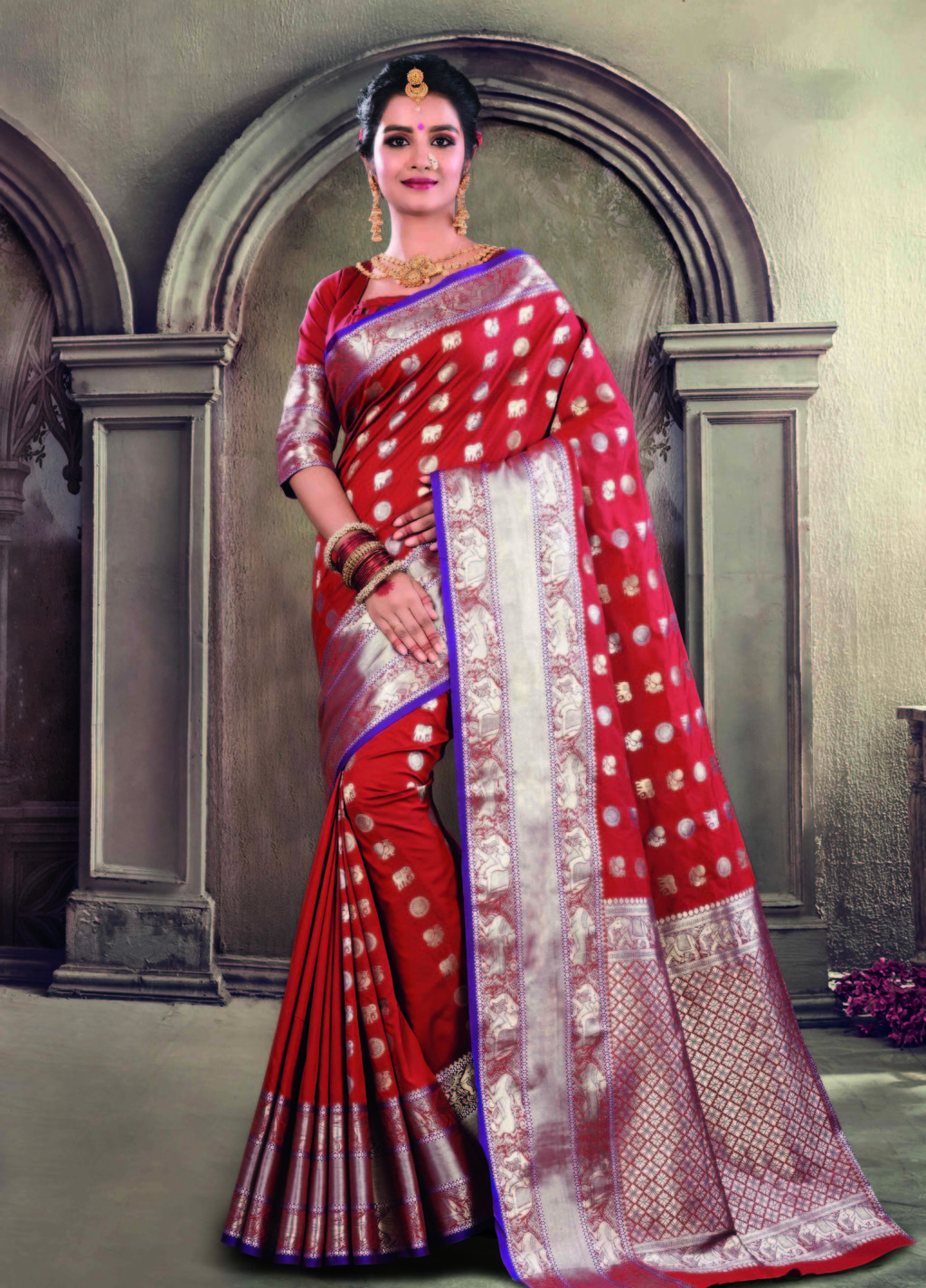 Sangam Presents Kadambari Silk Soft Silk Sarees