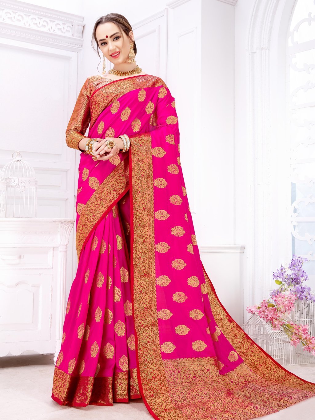 Sangam Presents Shubhaarambh Handloom Silk Sarees