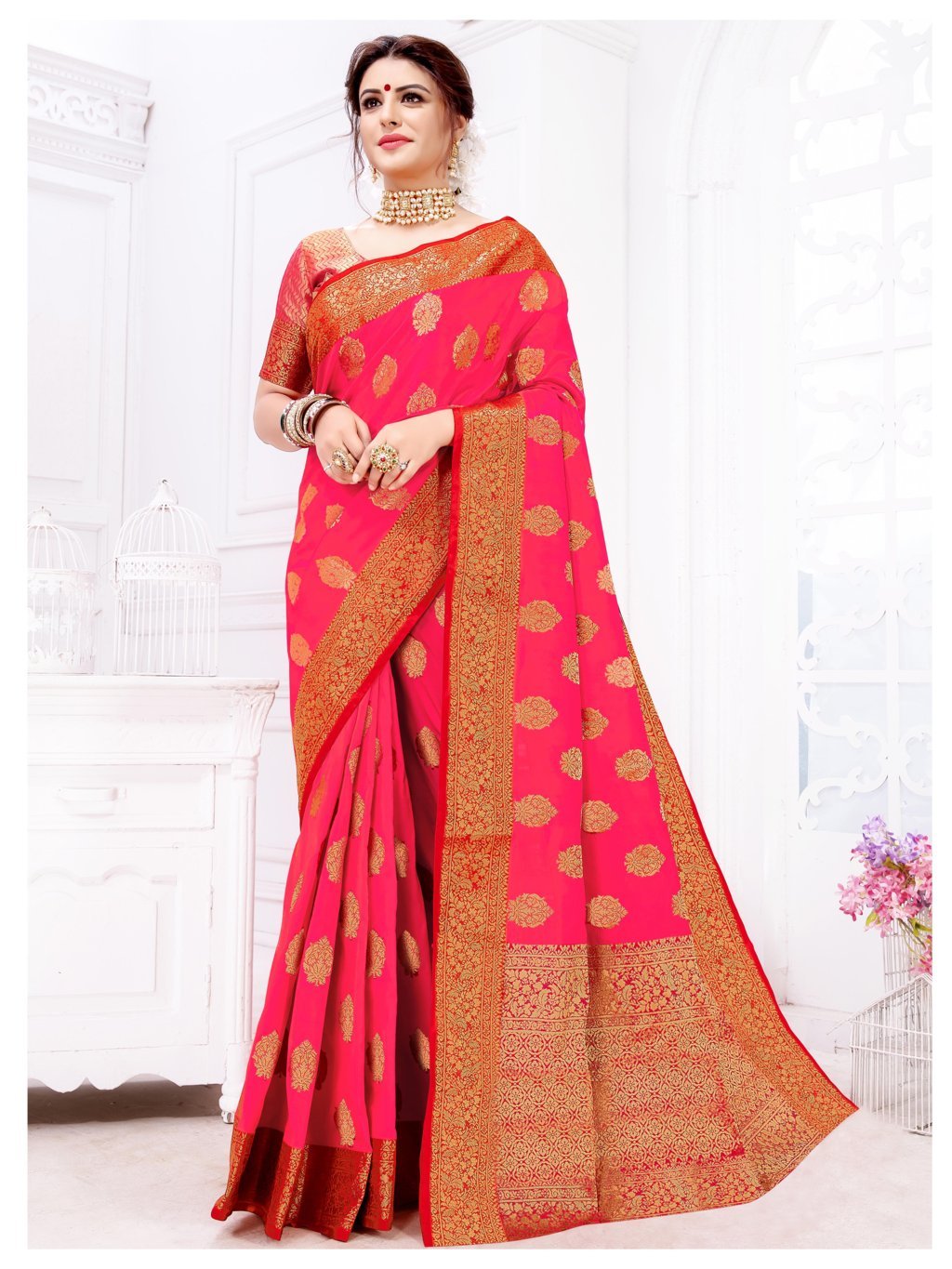 Sangam Presents Shubhaarambh Handloom Silk Sarees