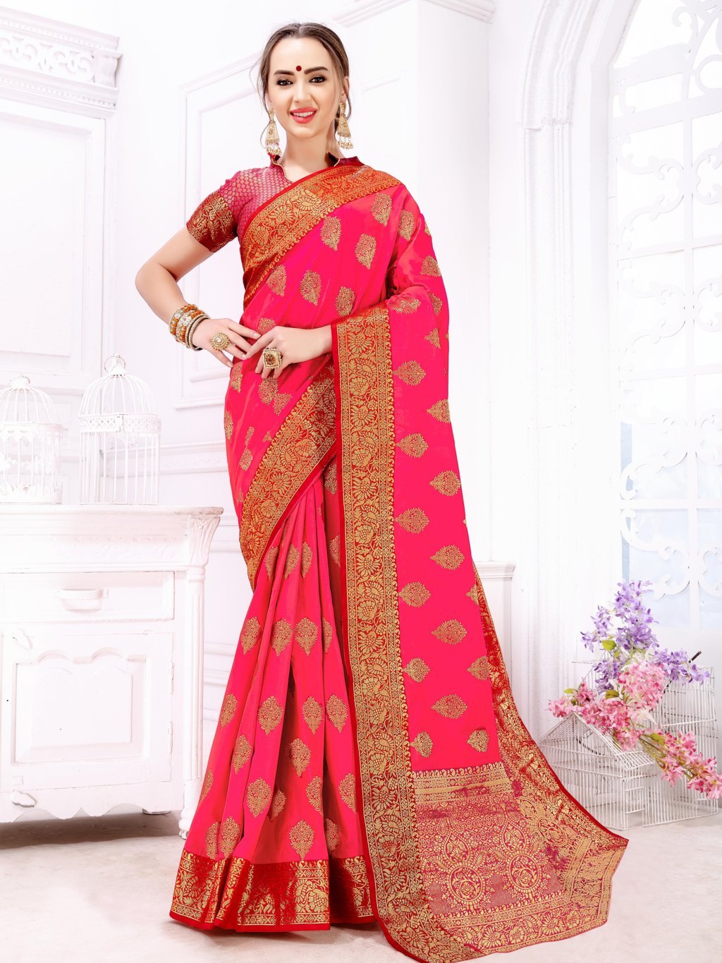 Sangam Presents Shubhaarambh Handloom Silk Sarees
