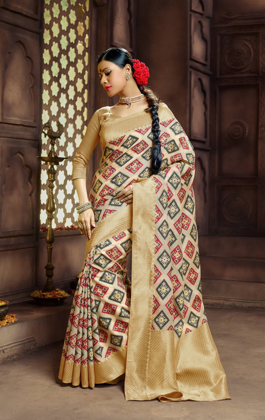 Sangam Presents Veena Pure Banarasi Silk Sarees