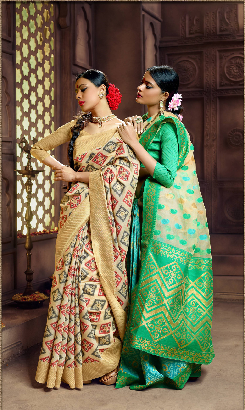 Sangam Presents Veena Pure Banarasi Silk Sarees