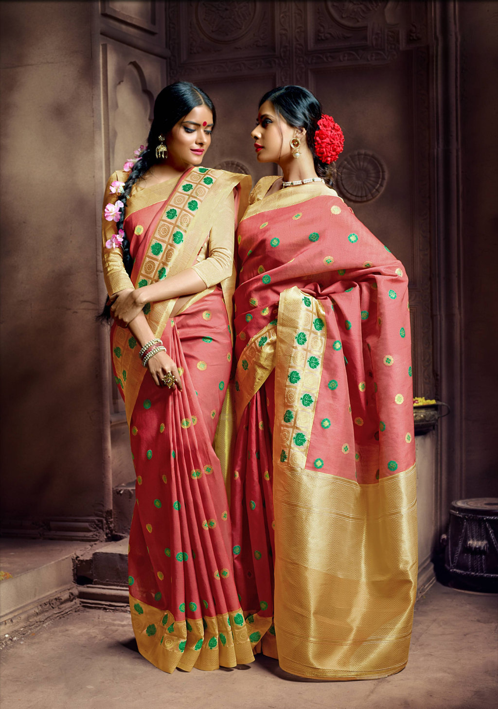Sangam Presents Veena Pure Banarasi Silk Sarees