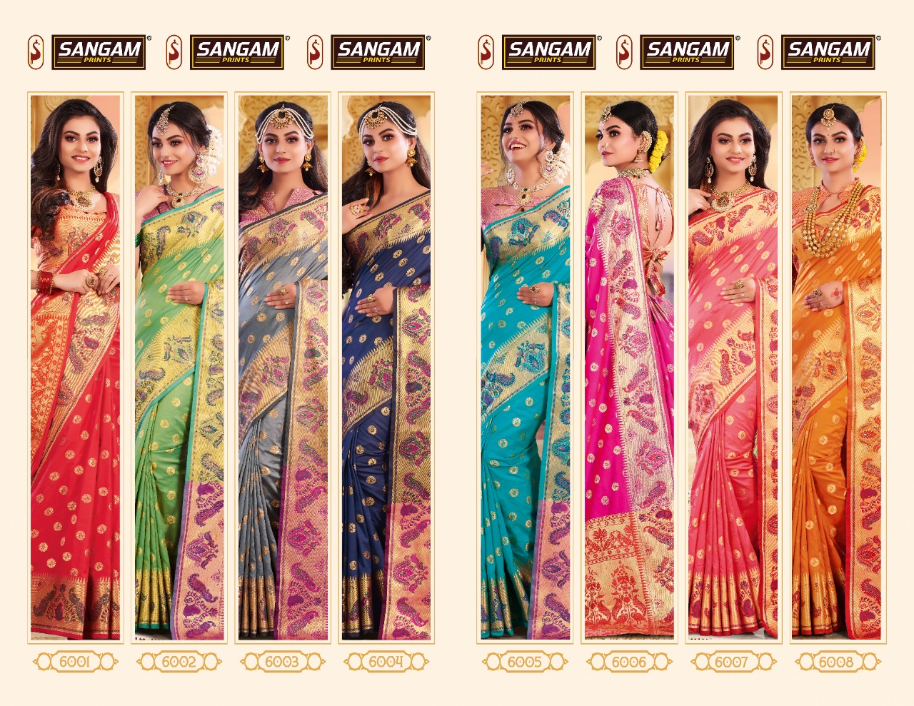 Sangam Presents Shaktirupa Festive Wear Silk Sarees Collection