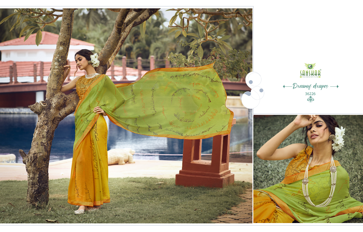 Sanskar Presents Instagramer Vol  3 Casual Wear  Sarees Collection