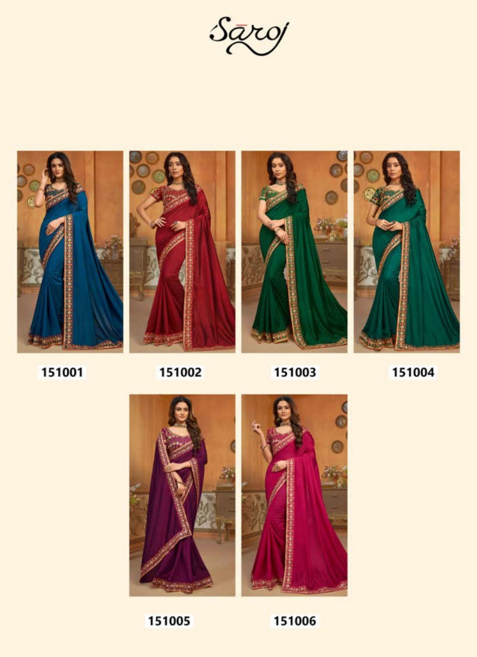 Saroj  Presents Hast Kala Festive Wear Sarees Collection