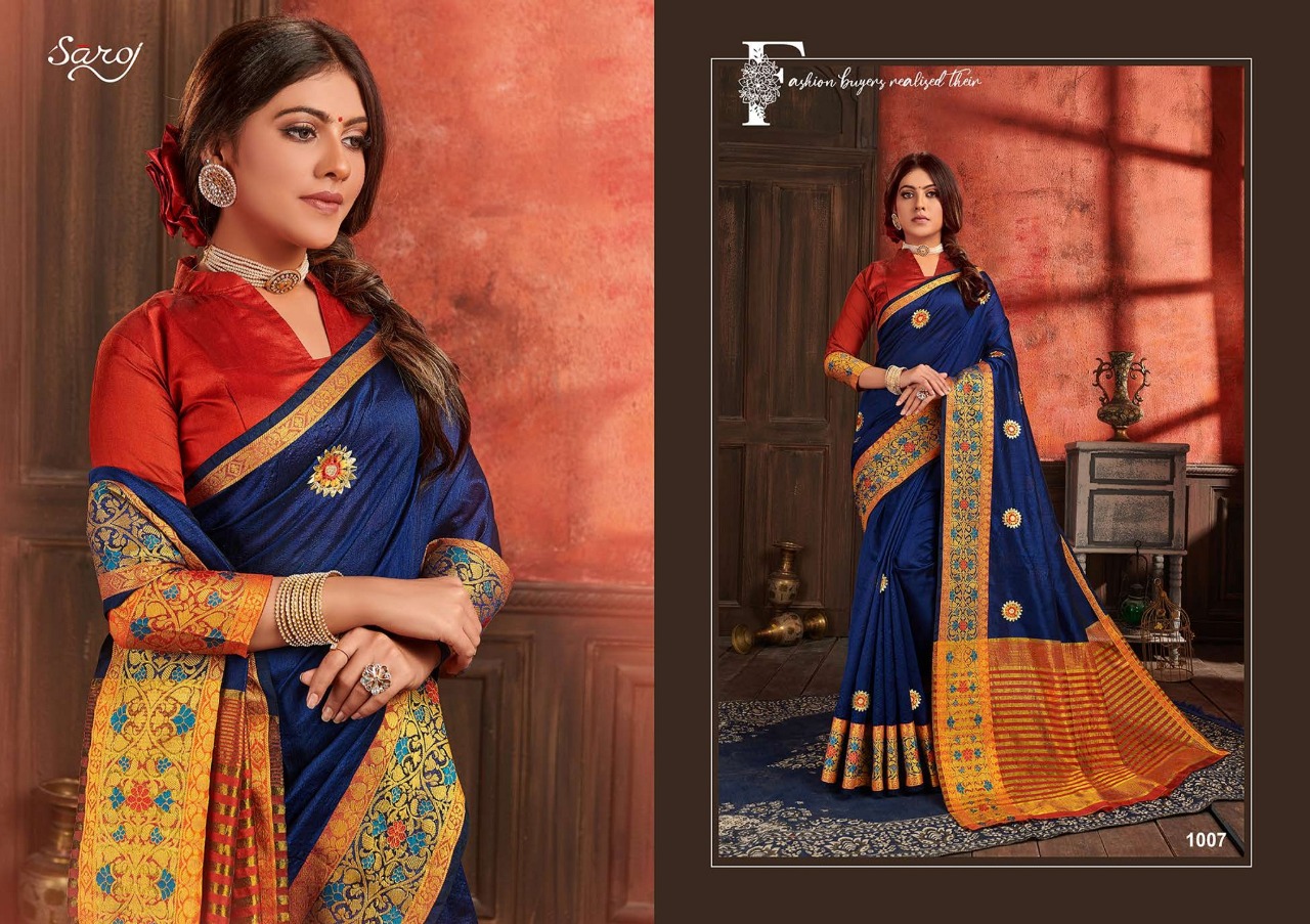 Saroj Presents  Shubh Murat  Vol 2 Festive Wear Sarees Collection