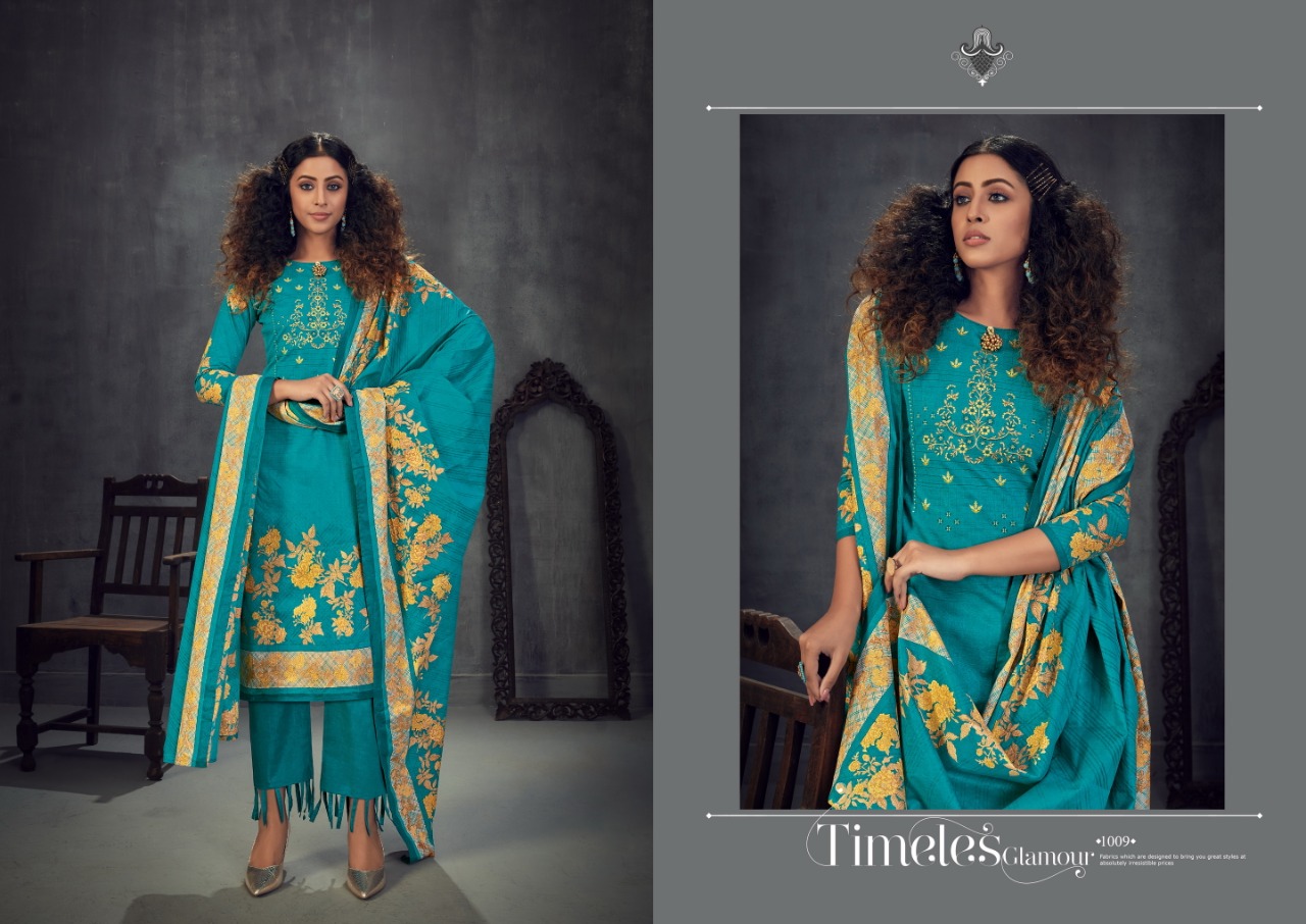 Shree Laxmi Presents Amira Vol 1 Designer Dress Material