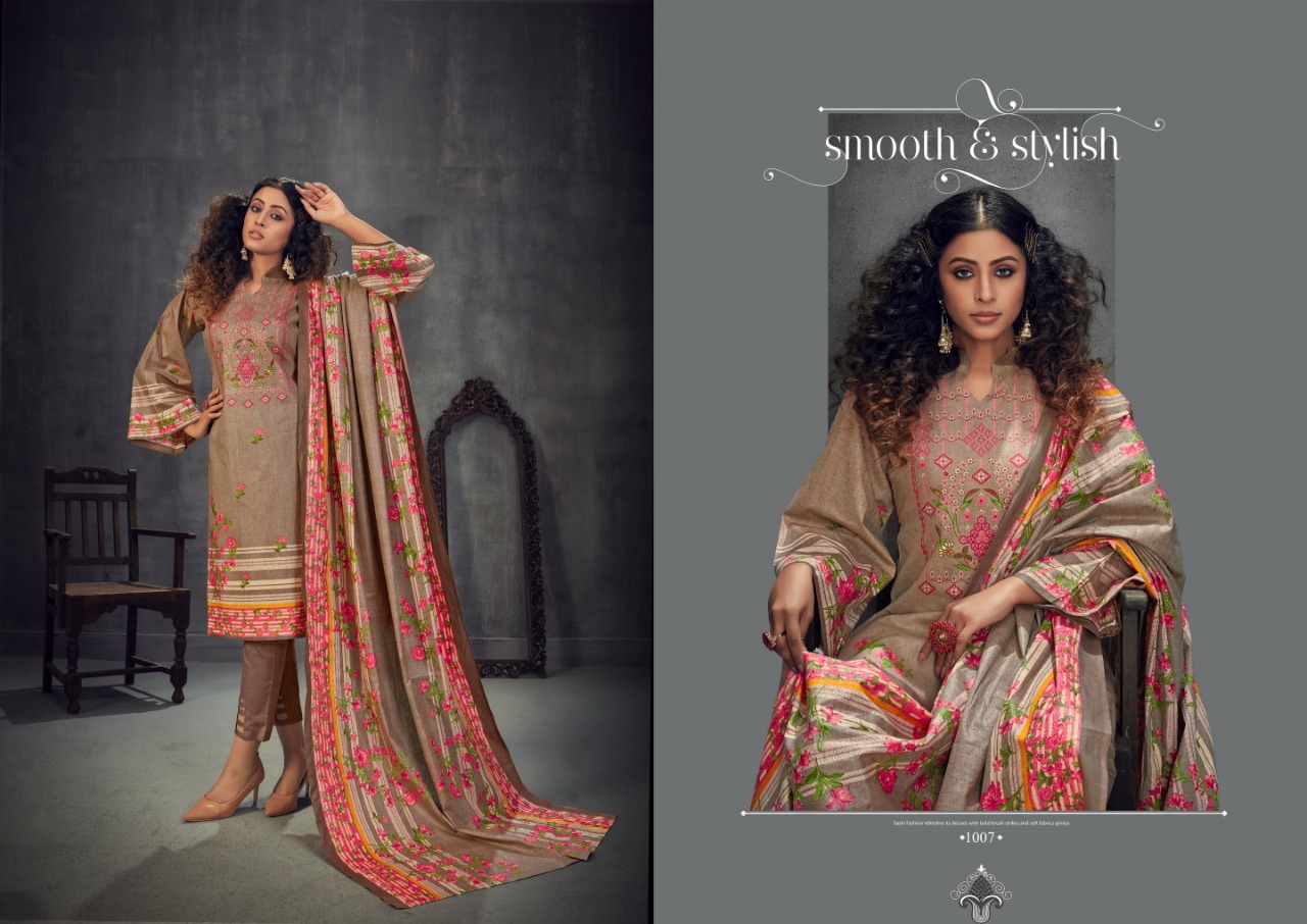 Shree Laxmi Presents Amira Vol 1 Designer Dress Material