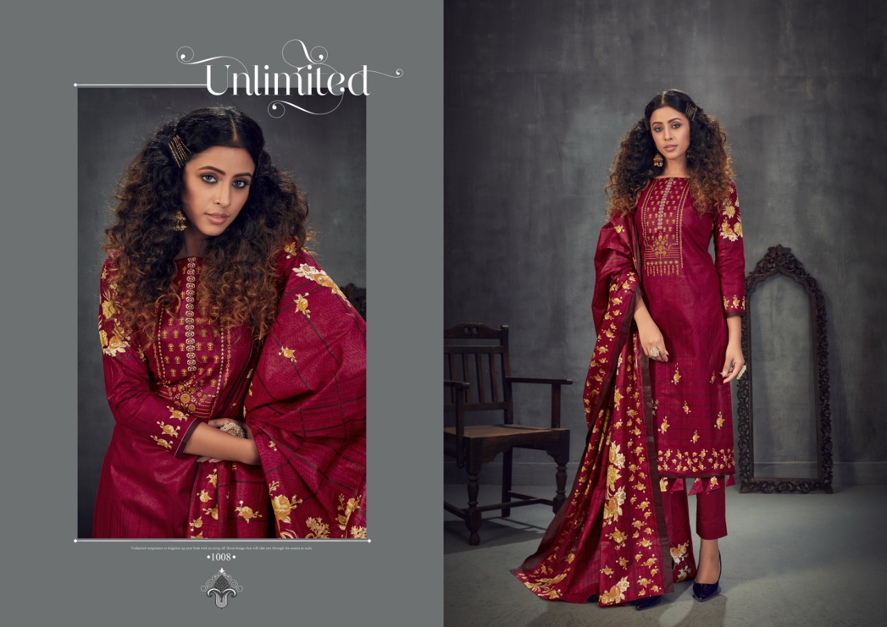 Shree Laxmi Presents Amira Vol 1 Designer Dress Material