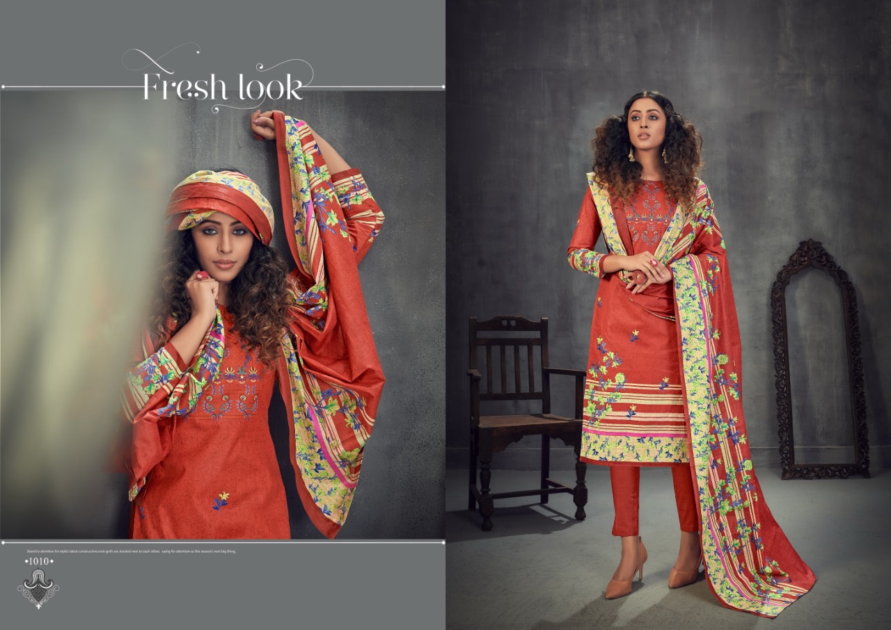 Shree Laxmi Presents Amira Vol 1 Designer Dress Material