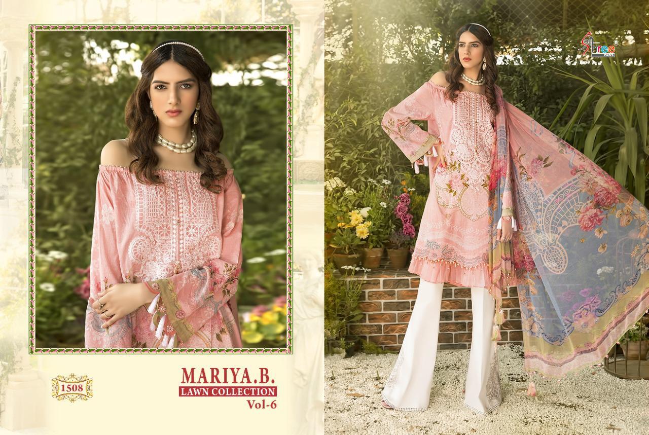 Shree Presents  Mariya B Lawn Collection  Vol  6 Pakistani Salwar Suits