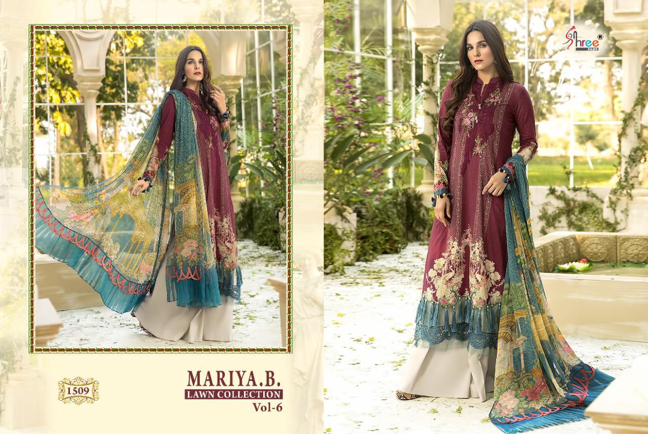 Shree Presents  Mariya B Lawn Collection  Vol  6 Pakistani Salwar Suits