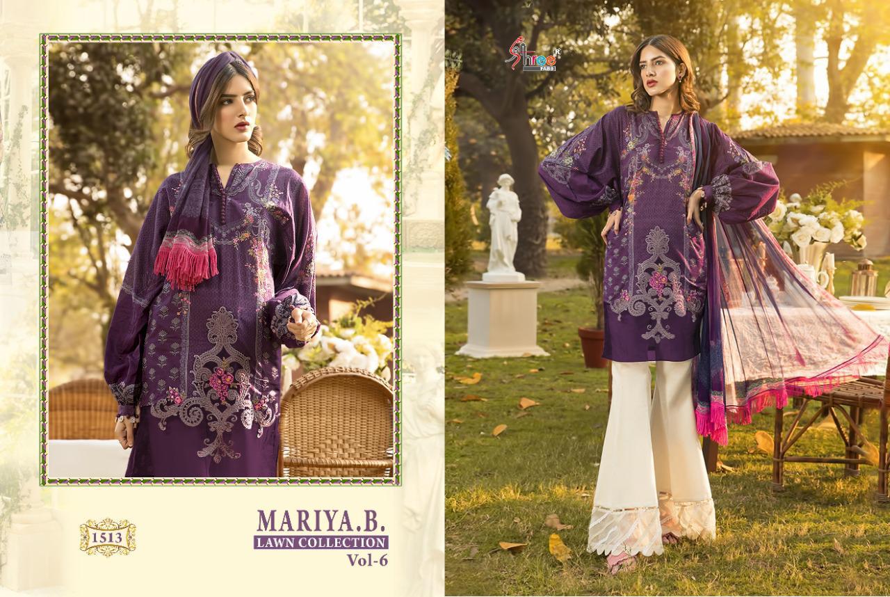 Shree Presents  Mariya B Lawn Collection  Vol  6 Pakistani Salwar Suits