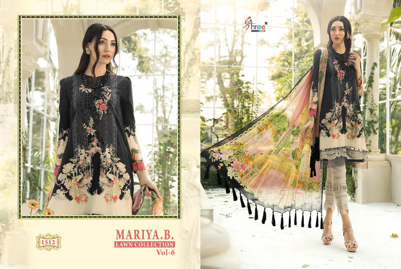 Shree Presents  Mariya B Lawn Collection  Vol  6 Pakistani Salwar Suits