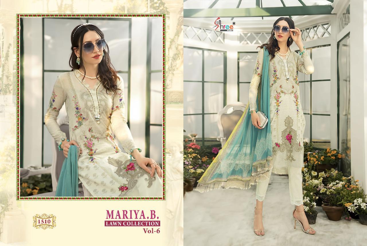 Shree Presents  Mariya B Lawn Collection  Vol  6 Pakistani Salwar Suits