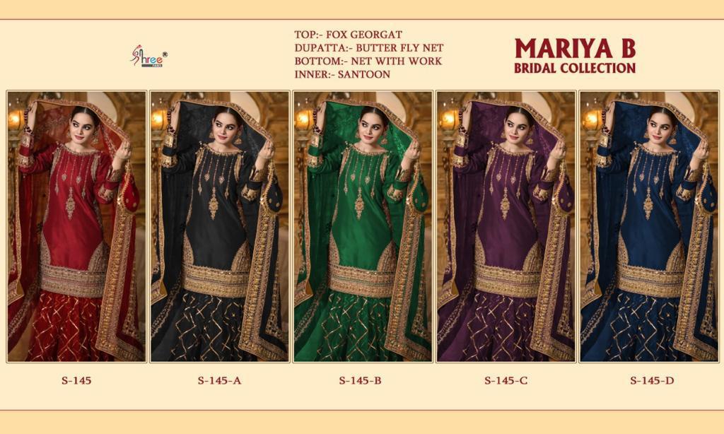 Shree Presents Mariya B Bridal Collection Pakistani Salwar Suits