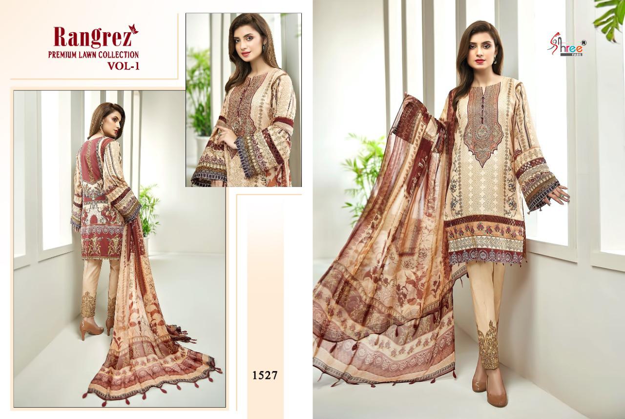 Shree Presents Rangrez Premium Lawn Collection  Vol 1 Pakistani Salwar Suits