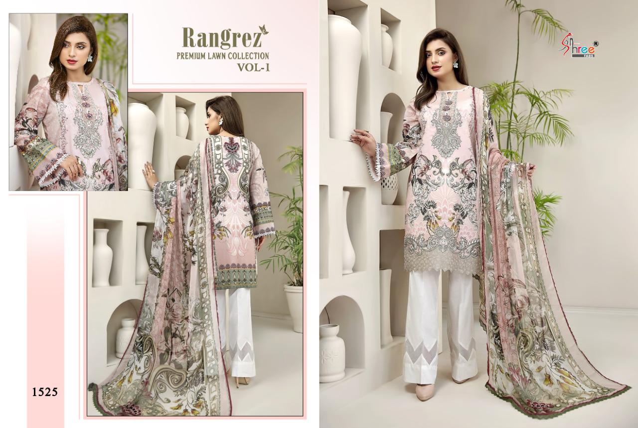 Shree Presents Rangrez Premium Lawn Collection  Vol 1 Pakistani Salwar Suits