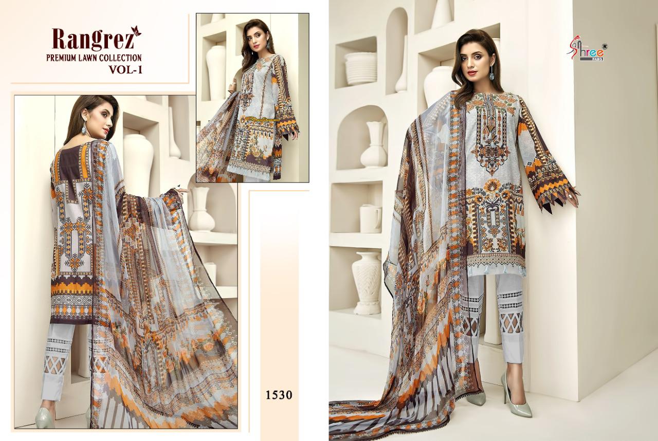 Shree Presents Rangrez Premium Lawn Collection  Vol 1 Pakistani Salwar Suits