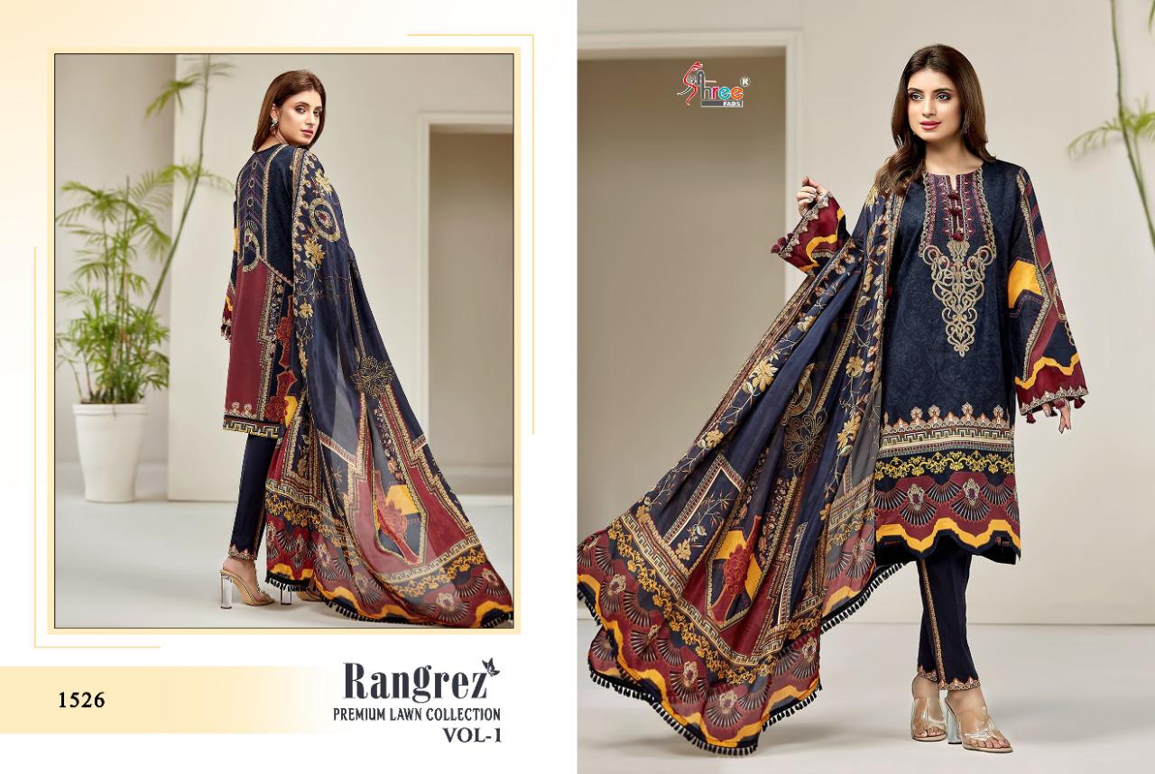 Shree Presents Rangrez Premium Lawn Collection  Vol 1 Pakistani Salwar Suits