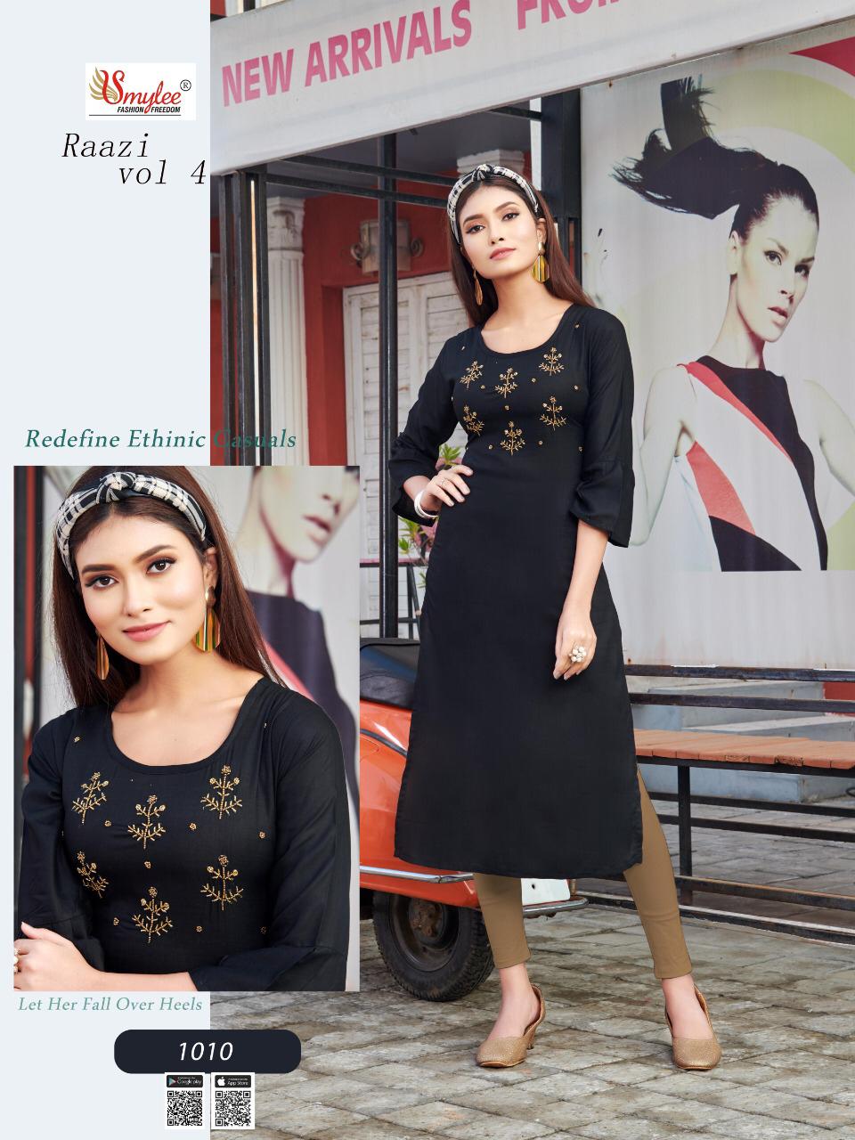 Wholesale printed Kurtis: Rayon & Cotton printed kurtis catalog online from  Surat, India