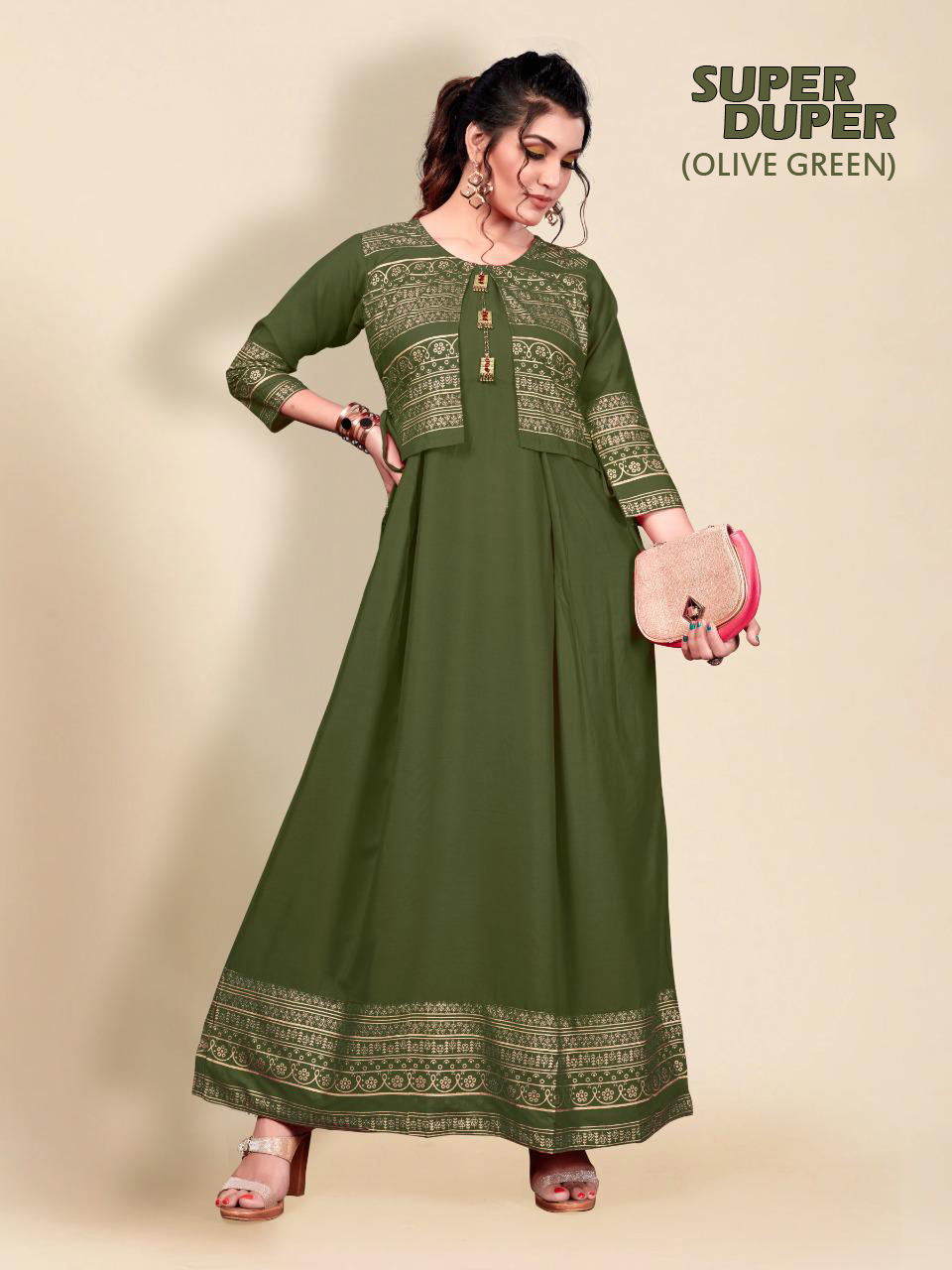 Super Duper  Ethnic Wear Long Kurtis Collection