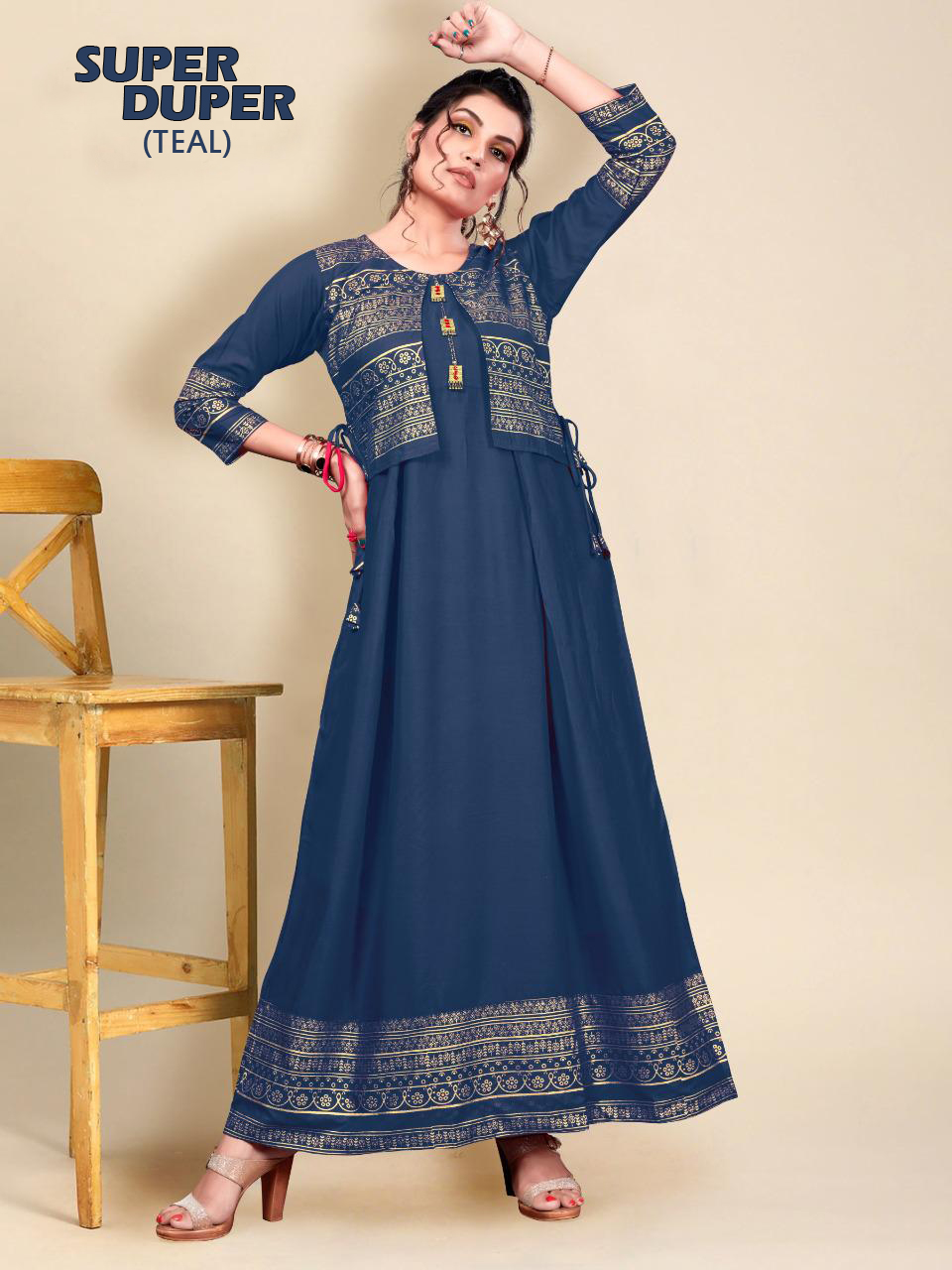 Super Duper  Ethnic Wear Long Kurtis Collection