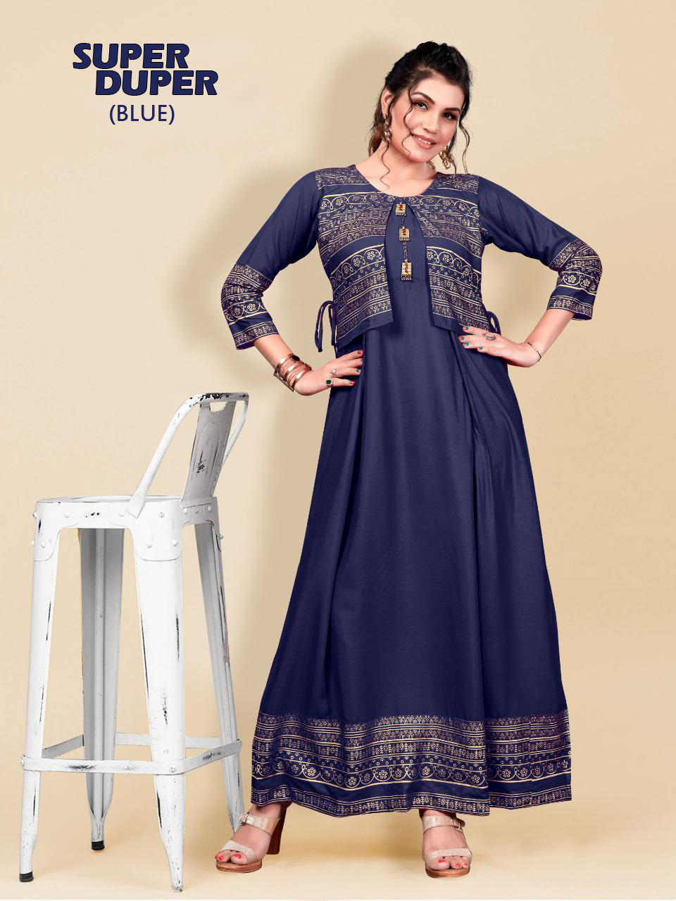 Super Duper  Ethnic Wear Long Kurtis Collection