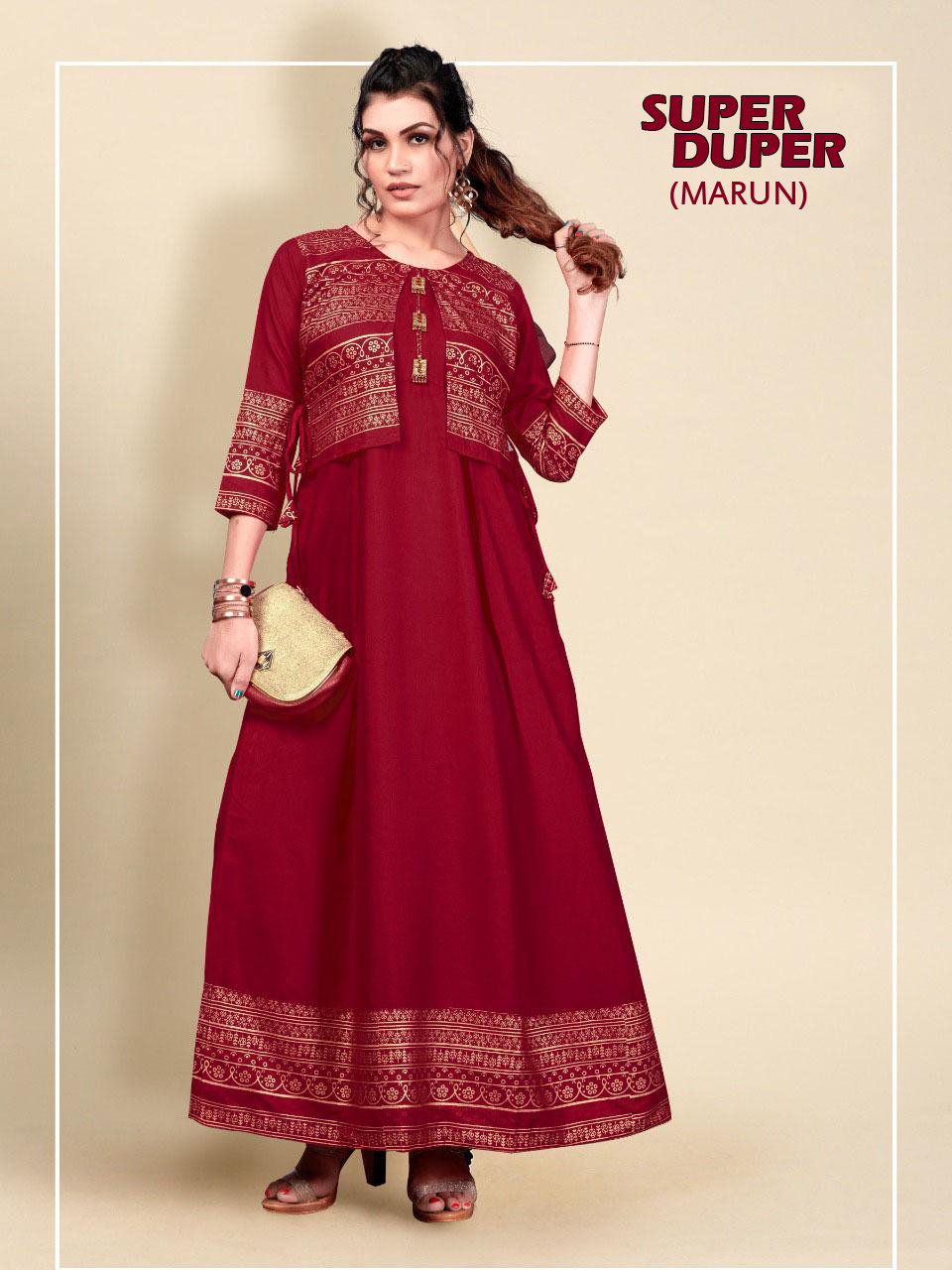 Super Duper  Ethnic Wear Long Kurtis Collection