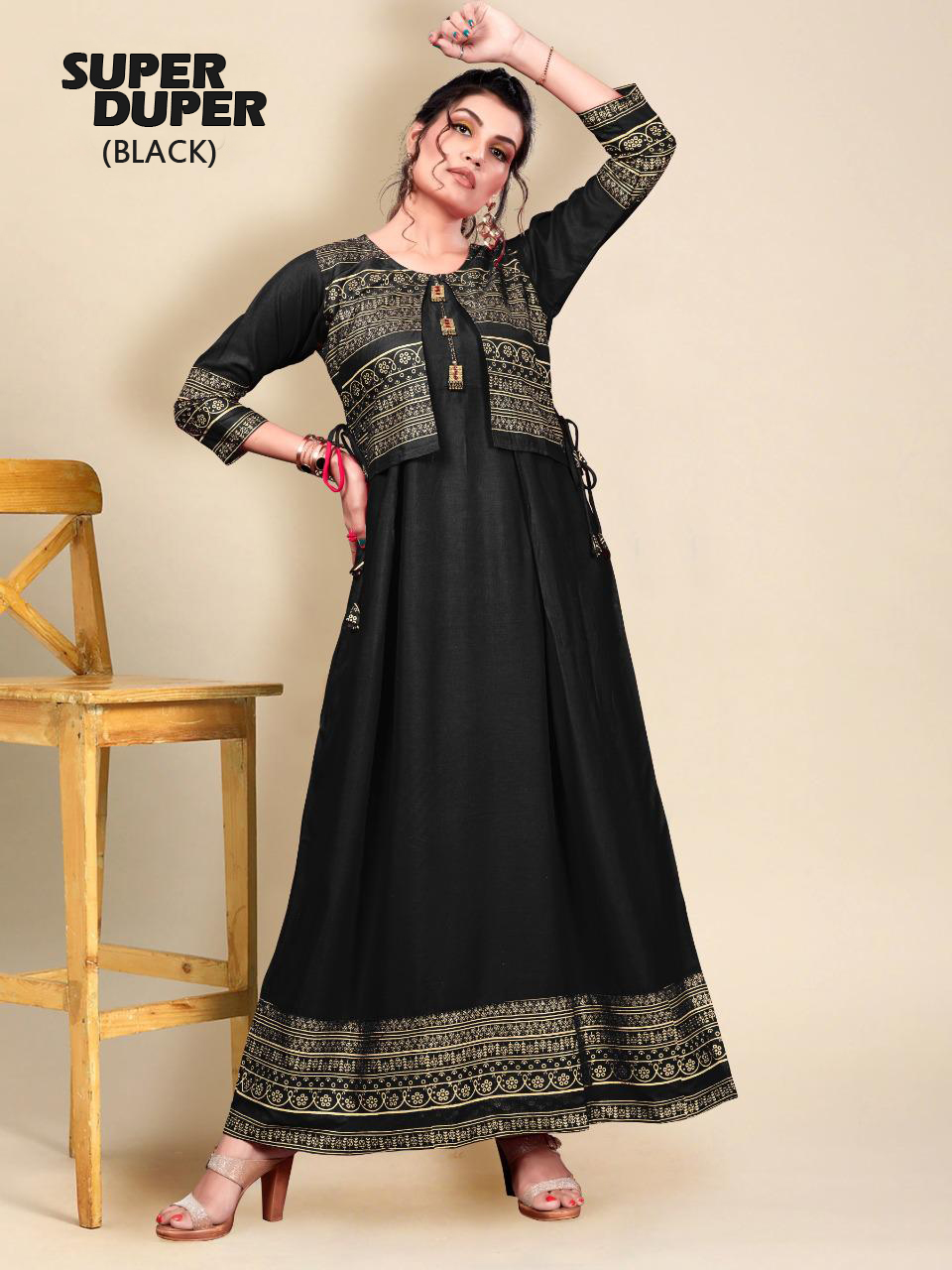 Super Duper  Ethnic Wear Long Kurtis Collection