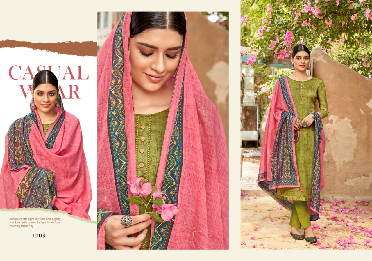 Sweety  Presents  Panghat Designer Dress Material