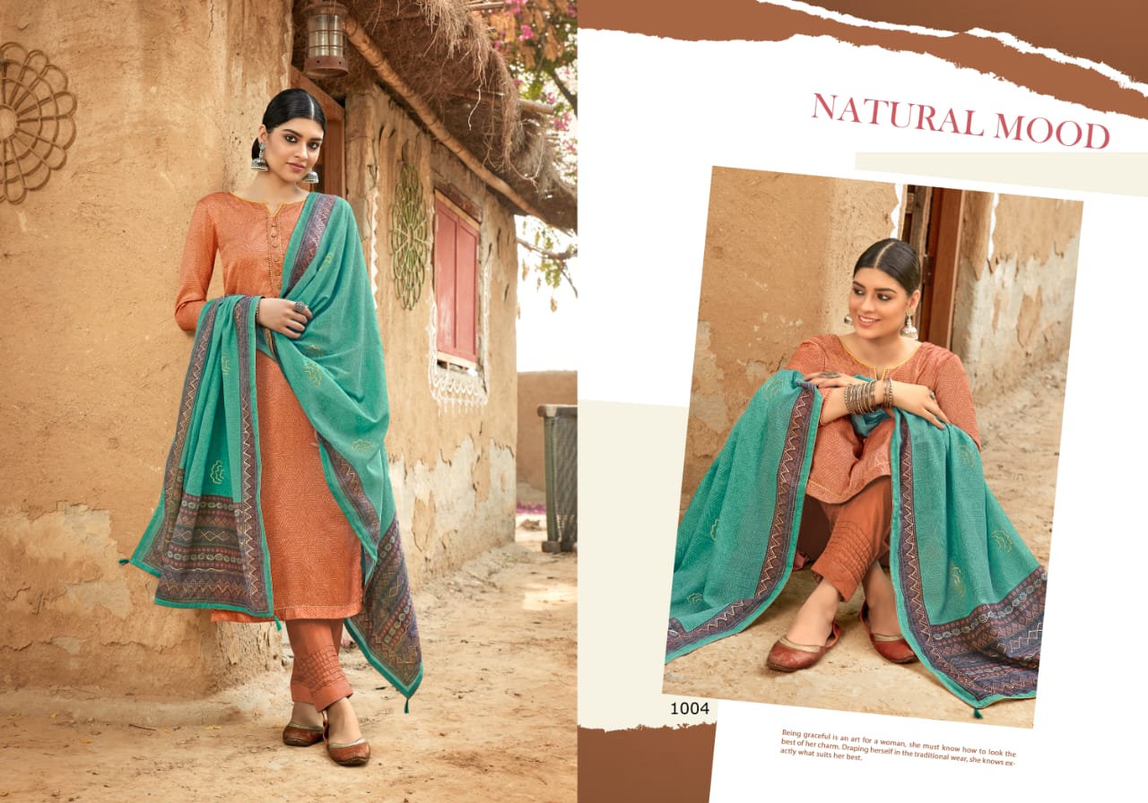 Sweety  Presents  Panghat Designer Dress Material