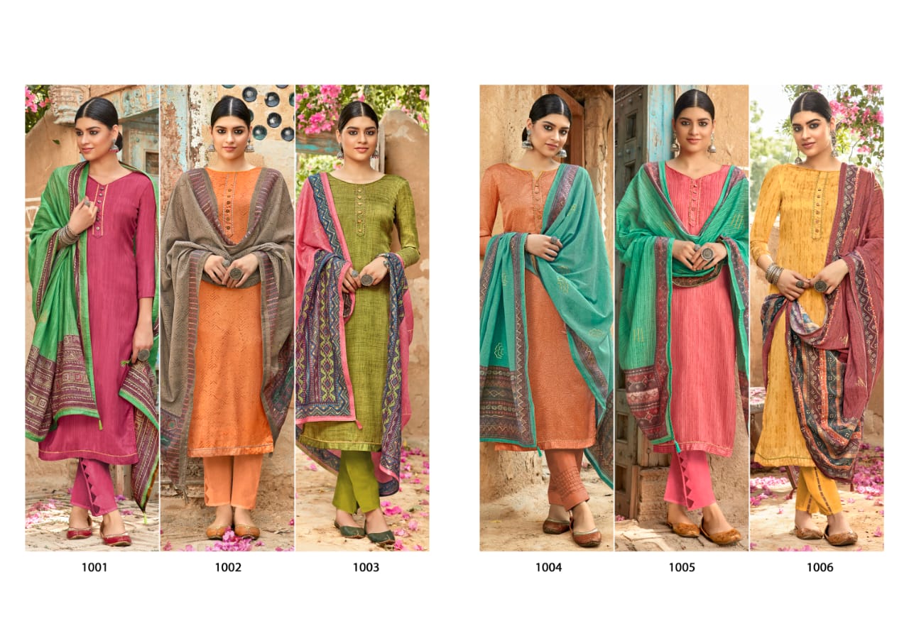 Sweety  Presents  Panghat Designer Dress Material