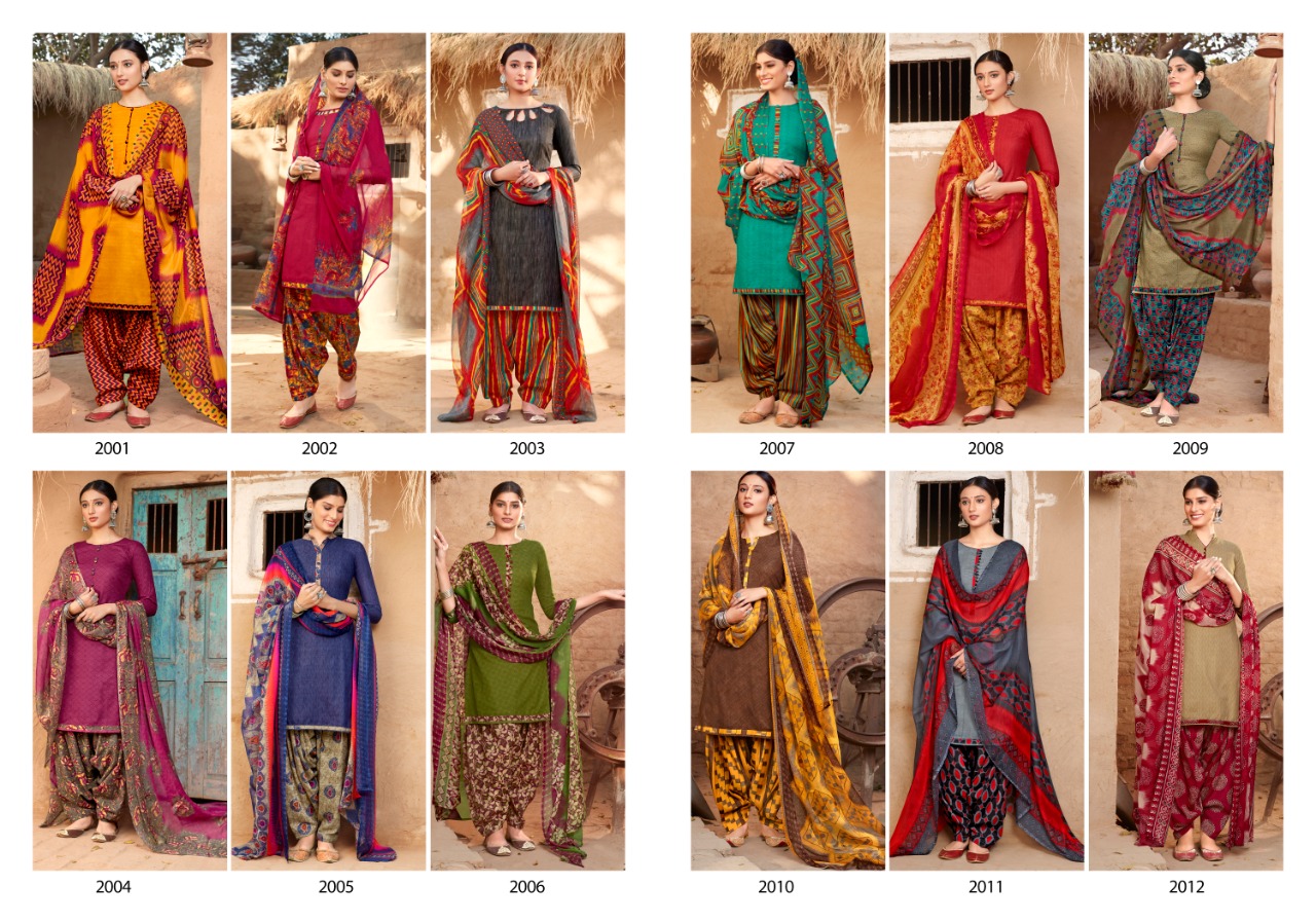 Sweety Presents Pankhi Vol 2 Designer Dress Material
