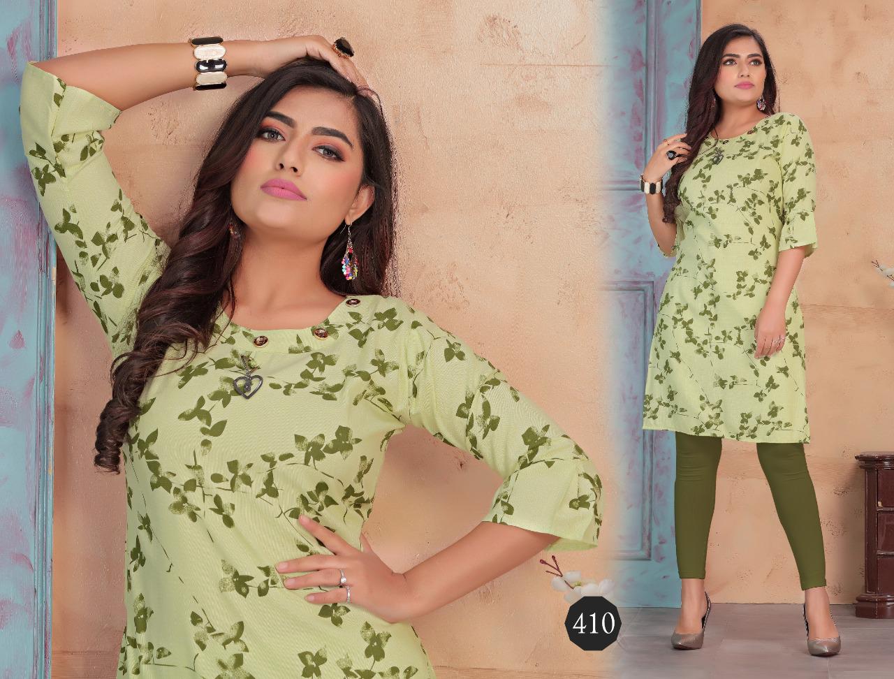 Trendy  Presents Heaven  Vol  2 Casual Wear Kurtis Collection