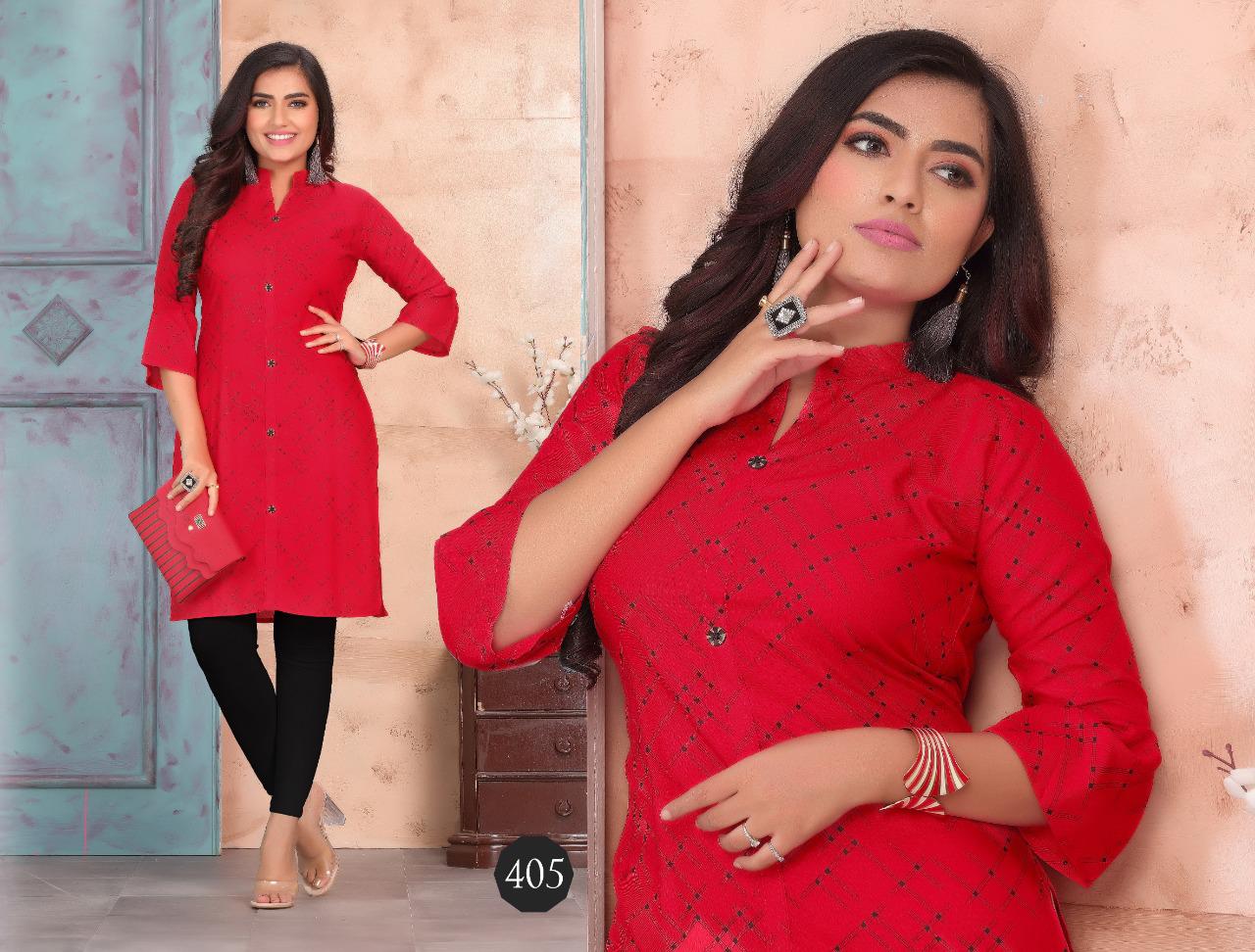 Trendy  Presents Heaven  Vol  2 Casual Wear Kurtis Collection