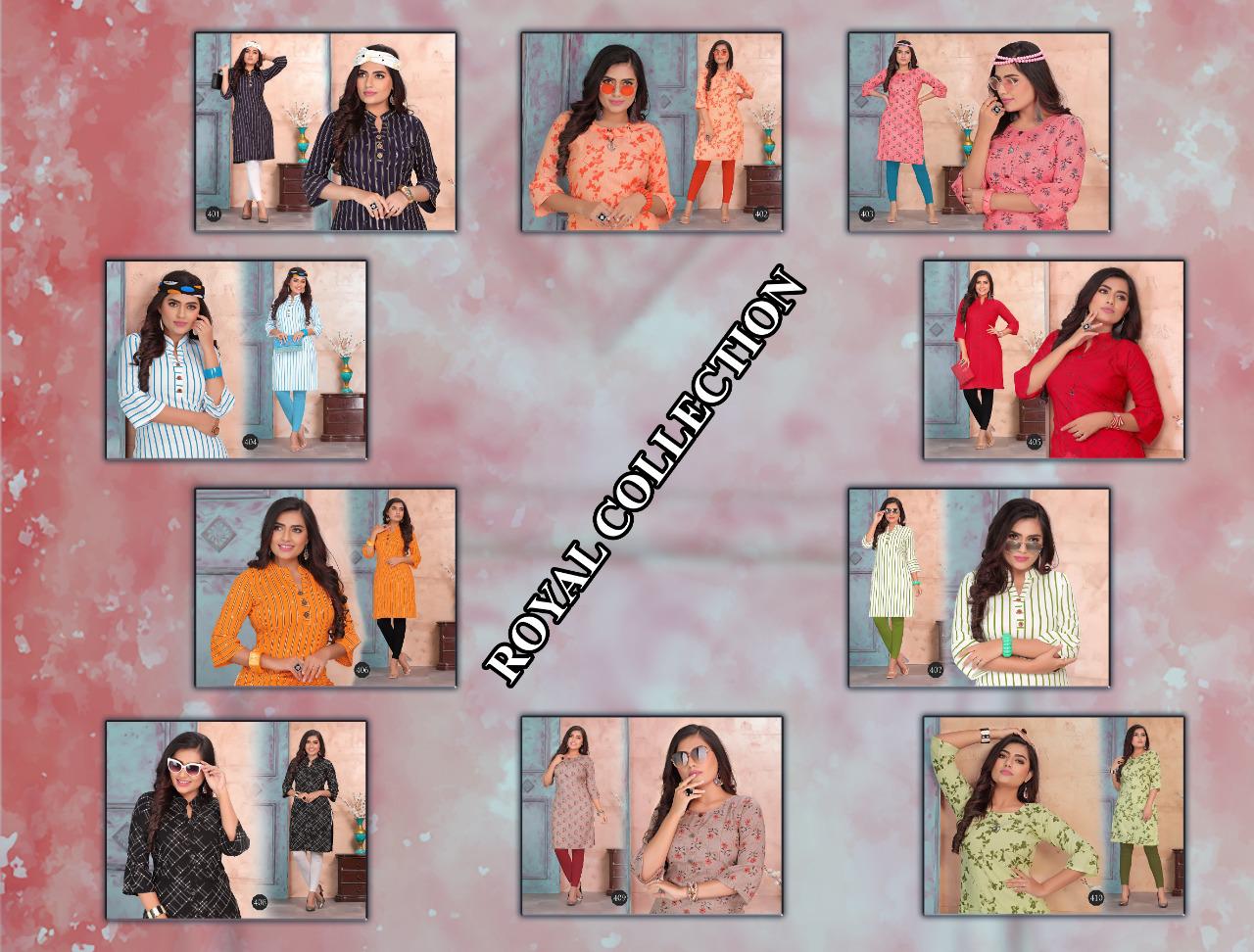 Trendy  Presents Heaven  Vol  2 Casual Wear Kurtis Collection